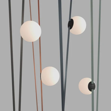 Трековый светильник 48V Denkirs Belty Orb DK5552-BK (LED, шар)