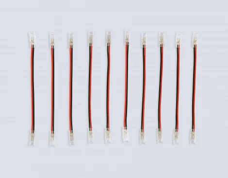 Соединитель гибкий двухсторонний COB 12/24V для лент 5mm (2 конт.) (10шт) Ambrella Illumination GS7885