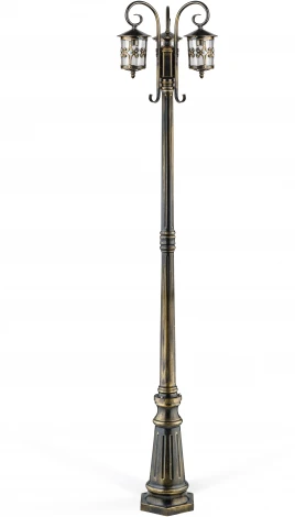 Наземный фонарь Oasis Light FRANKFURT 15859B/18 Gb (220V, IP44)