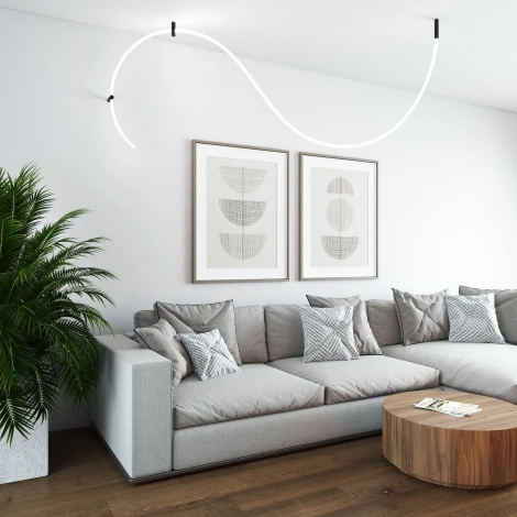 Гибкий неон Elektrostandard 336Led 12W IP20 4200K Full light круглый дневной белый, 3 м (24V 12W 336Led 2835 IP20) без крепежа