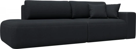 Диван прямой Лига-036 НПБ Модерн подлокотник справа Лига Диванов (Замша) арт.127718