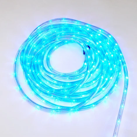 Гирлянда светодиодная Дюралайт. 8м. С контроллером. Синий свет. ULD ULD-D50 8M/С08 IP44 BLUE