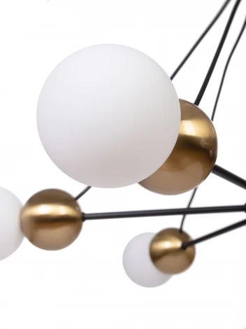 Подвесная люстра MyFar Paulo MR2150-6P (220V, на проводе, шарики)