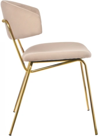 Стул Elle латте с золотыми ножками RF 0780 Bradex Home (арт.RF 0780)