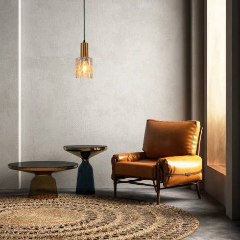 Подвесной светильник Escada Rain 10189/1S Brass (220V, на проводе)