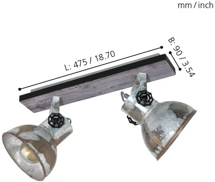 Спот Eglo Barnstaple 49649 (220V)