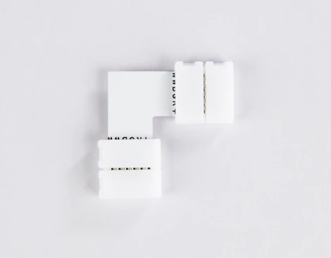 Соединитель угловой L для светодиодной ленты Ambrella Illumination GS6801 5050 12/24V (6 конт.)