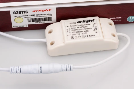 Встраиваемый точечный светильник Arlight DL 020116 (LED, 220V, круглые, IP40)