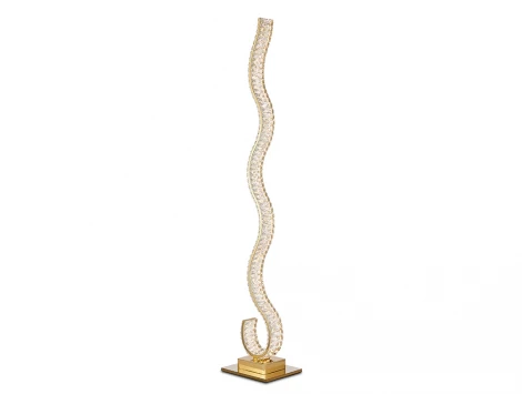 Торшер с выключателем светодиодный Newport 8240 8240N/FL gold (220V)