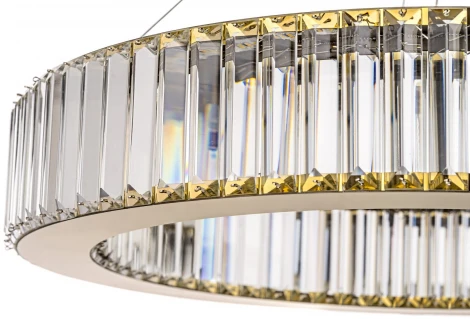 Подвесной светильник Arti Lampadari Anzio L 1.5.60.100 G (LED, 220V, на тросе, кольцо)