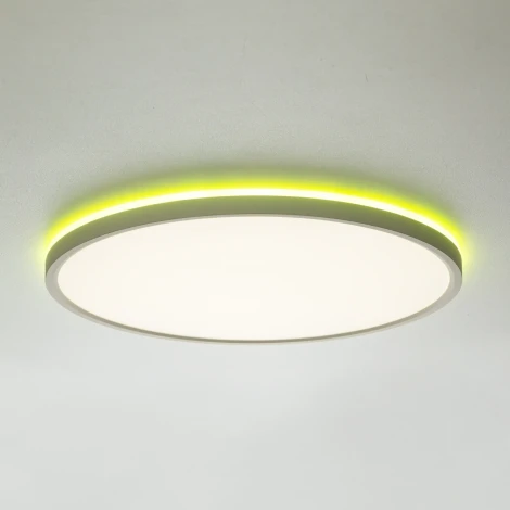 Настенно-потолочный светильник RGB светодиодный Citilux Norma CL749400 (220V, пульт управления, круглые, IP40)