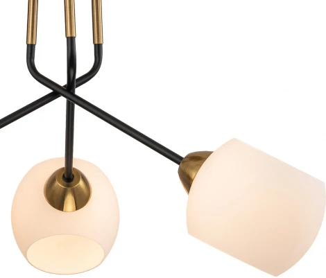 Потолочная люстра на штанге Escada Bond 2113/3P E27*40W Copper/Black (220V)