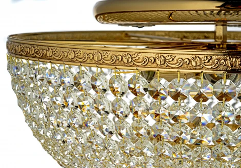 Потолочная люстра буше Arti Lampadari Nonna LE 1.2.50.503 G (220V, хрусталь)