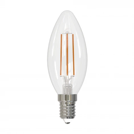Лампочка светодиодная филаментная Volpe LED-C35-SLF LED-C35-5W/3000K/E14/CL/SLF