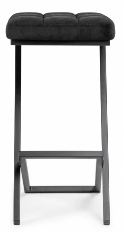 Полубарный стул Woodville Амаури катания блэк / черный матовый 507430