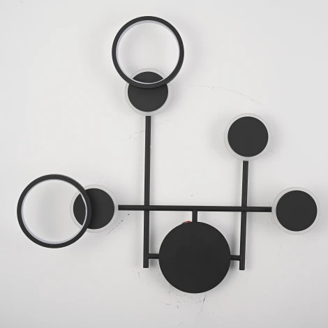 Настенный светильник Wi-Fi Zingy E Black ImperiumLoft Zingy01 (LED, 220V, пульт управления)