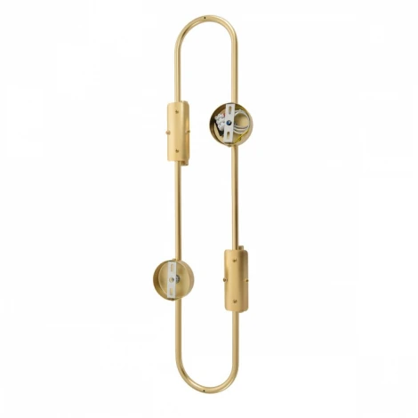 Бра Lumion Toronto 6560/4W золотой/прозрачный, металл/стекло G9 4*20W 220V