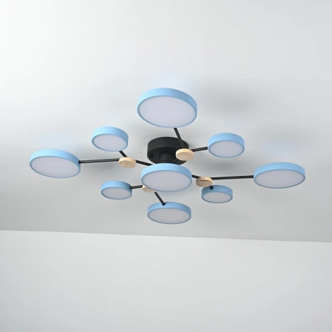 Потолочная люстра с пультом на штанге LED Lu Carte LC-11-1727