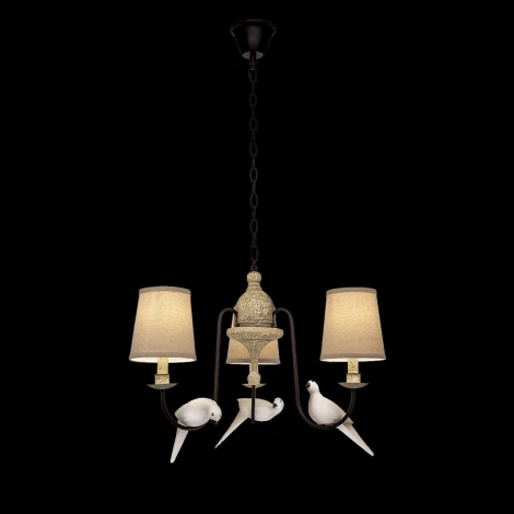 Подвесная люстра с птичками Loft It Birds LOFT1029A-3