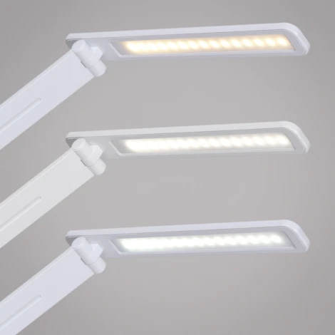 Офисная настольная лампа светодиодная с таймером с регулировкой цветовой температуры и яркости, ночным режимом и RGB Reluce 00625-0.7-02 WHITE