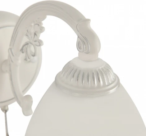 Бра с выключателем Arte Milano AM341837 341837/1W WT+SL (220V)