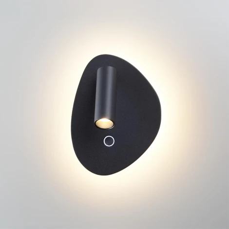 Спот настенный Odeon Light Roy 7182/9WL черный/металл IP20 LED 9W 580Лм 2700K/3300K/4000K 120° 220V