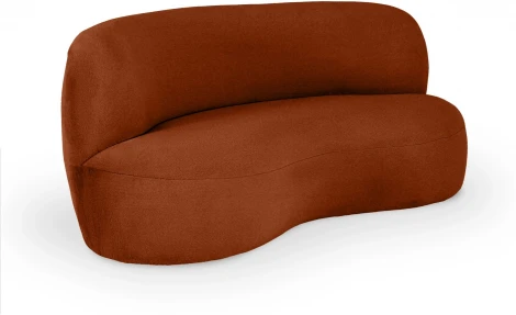 Диван Patti 1900 ОГОГО (арт.853248), (Мех/Кирпичный)