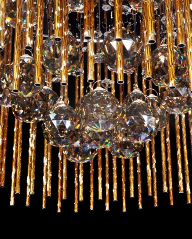 Потолочная люстра Lumina Deco Softline LDC 7102-450 GD