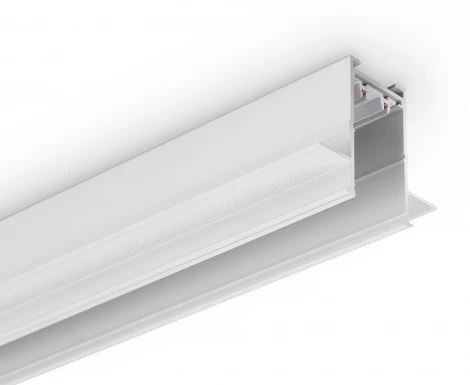 Шинопровод под гипсокартон встраиваемый магнитный Ambrella TRACK SYSTEM GL1009 (220V)