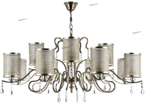 Подвесная люстра Freya Faust FR2300-PL-12-BZ