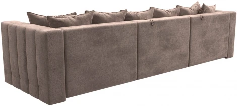 Диван угловой Лига-052 НПБ Лонг угол универсальный Лига Диванов (Велюр) арт.128819