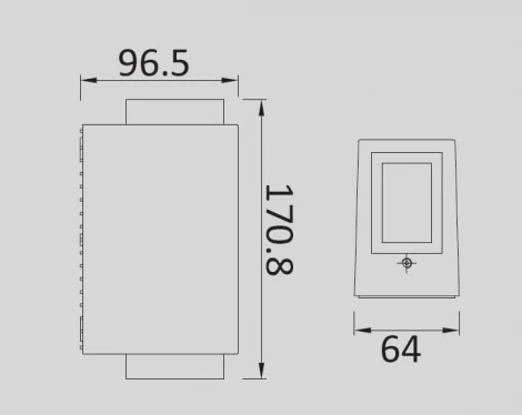 Архитектурная подсветка Oasis Light W1862-B3