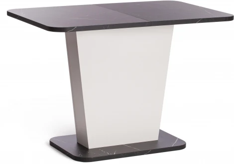 Стол обеденный GENT Tetchair (Мрамор Блэк Роял,Белый).