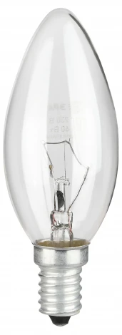 Лампочка накаливания E14 40W ЭРА B-40-E14-230-CL