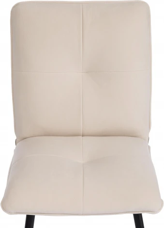 Стул обеденный Sweet Tetchair (Флок/Молочный,Черный) арт.24646