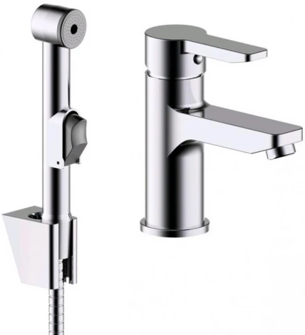 Смеситель Iddis Sena SENSB00i08 для раковины, с гигиеническим душем