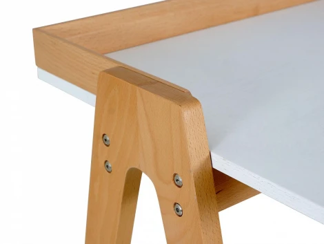 Стол рабочий Laptop ОГОГО 693423 (бежевый, натуральный)