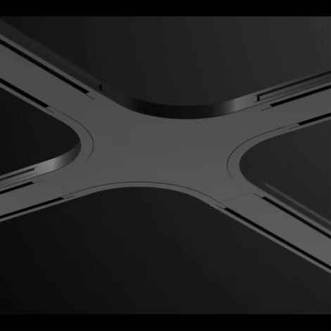 Соединитель с токопроводом "X" для низковольтного шинопровода Novotech Smal 135211 SHINO IP20 48V