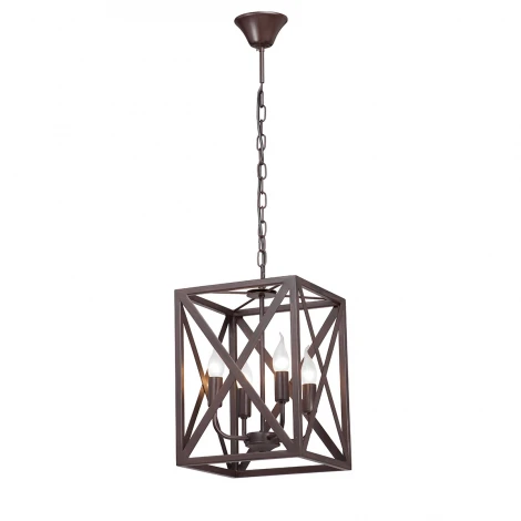 Подвесной светильник Vitaluce V4197-7/4 (220V, на цепи, свеча, куб)