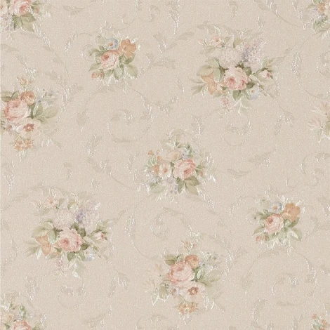 Обои виниловые Zambaiti Satin Flowers 4131(44639) 10,05 x 0,53 м