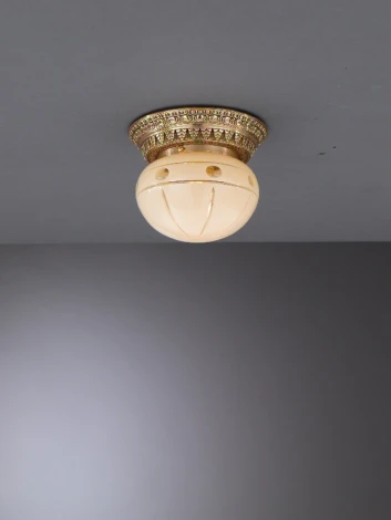 Потолочный светильник круглый Reccagni Angelo 7823 PL 7823/1 (220V)