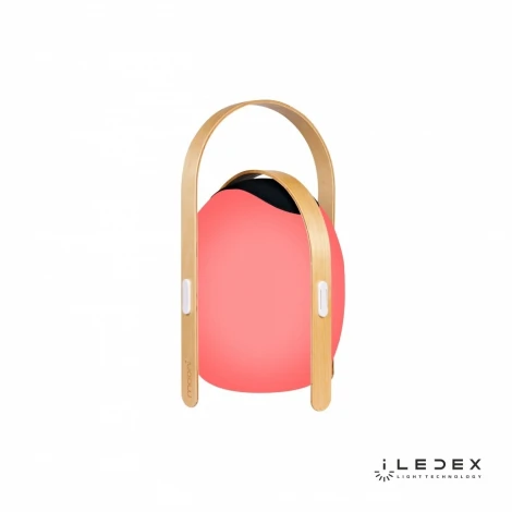 Интерьерная настольная лампа Bluetooth-динамик RGB iLedex Giggle OVS1100-CH WH (220V, пульт управления, управление смартфоном)