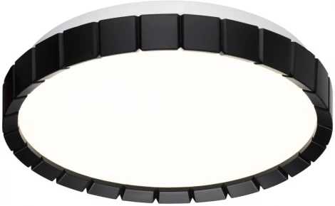 Настенно-потолочный светильник Sonex Atabi Black 7649/CL PALE SN пластик/белый/черный LED 30Вт 4000К D336 IP43 (220V, круглые)