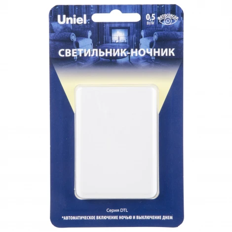 Ночник Uniel DTL-320 Прямоугольник/White/Sensor