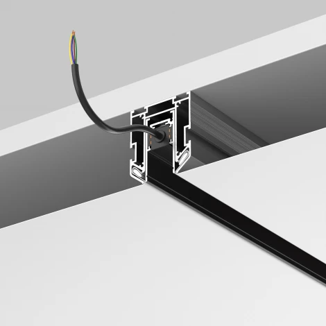 Профиль для монтажа Exility в натяжной ПВХ потолок Maytoni Technical Accessories for tracks Exility TRA034MP-212S(N)