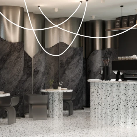 Гибкий неон D22 24В 16Вт/м 4000K IP67 5м Maytoni 20089