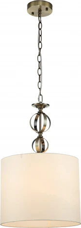 Подвесной светильник Infinito V000269 (13012/1P Brass) (220V, на цепи, круглые)