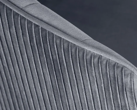 Стул барный DOBRIN DARCY GOLD (серый велюр (1922-19)) 5025_GoldBase-LM GOLD, цвет сиденья серый (1922-19), основания золото