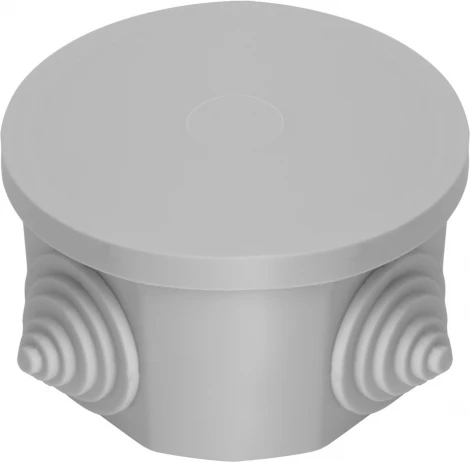 Коробка разветвительная (серый) Stekker 39995