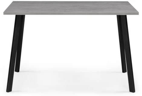 Стол Notta Тринити Лофт 120х80х75 25 мм бетон / черный матовый 534914